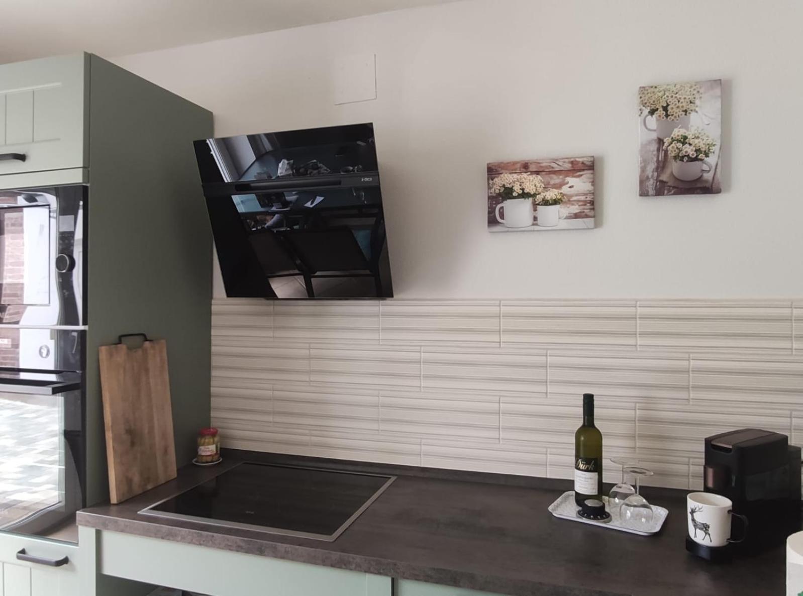 Ferienhaus Blaue Blume Mit 11 Kw Ladestation, Kamin, Terrasse, Eingezaeuntem Garten, Sauna, Wlan, Netflix, 2 Hunde Willkommen! Güntersberge Exteriör bild