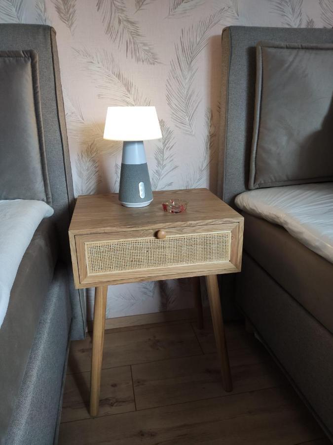 Ferienhaus Blaue Blume Mit 11 Kw Ladestation, Kamin, Terrasse, Eingezaeuntem Garten, Sauna, Wlan, Netflix, 2 Hunde Willkommen! Güntersberge Exteriör bild